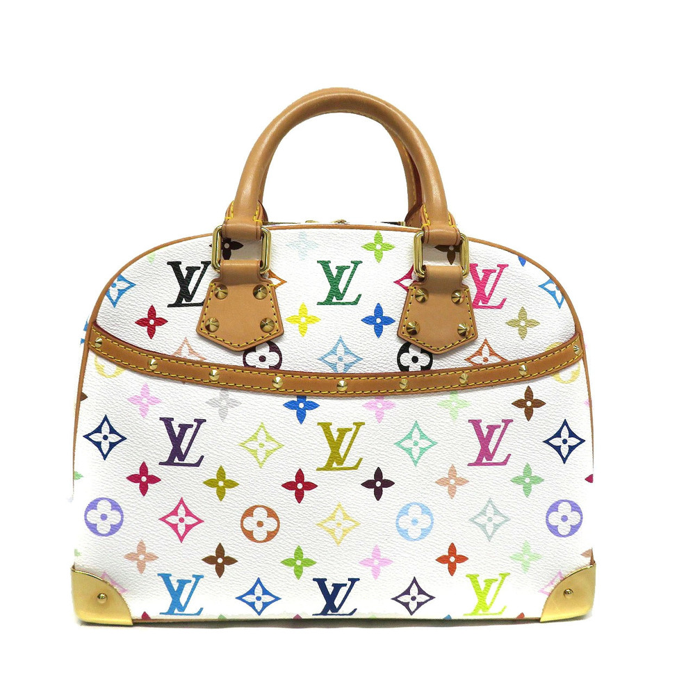 Louis Vuitton Trouville handbag iconic brown Monogram canvas